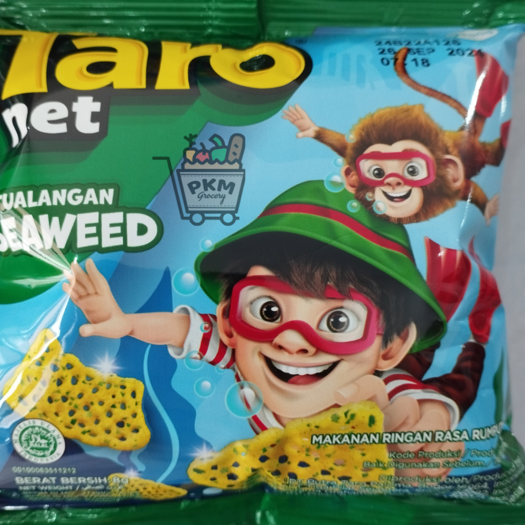 

TARO Net Rasa Seaweed 8 gr 1 renceng/ isi 10 pcs