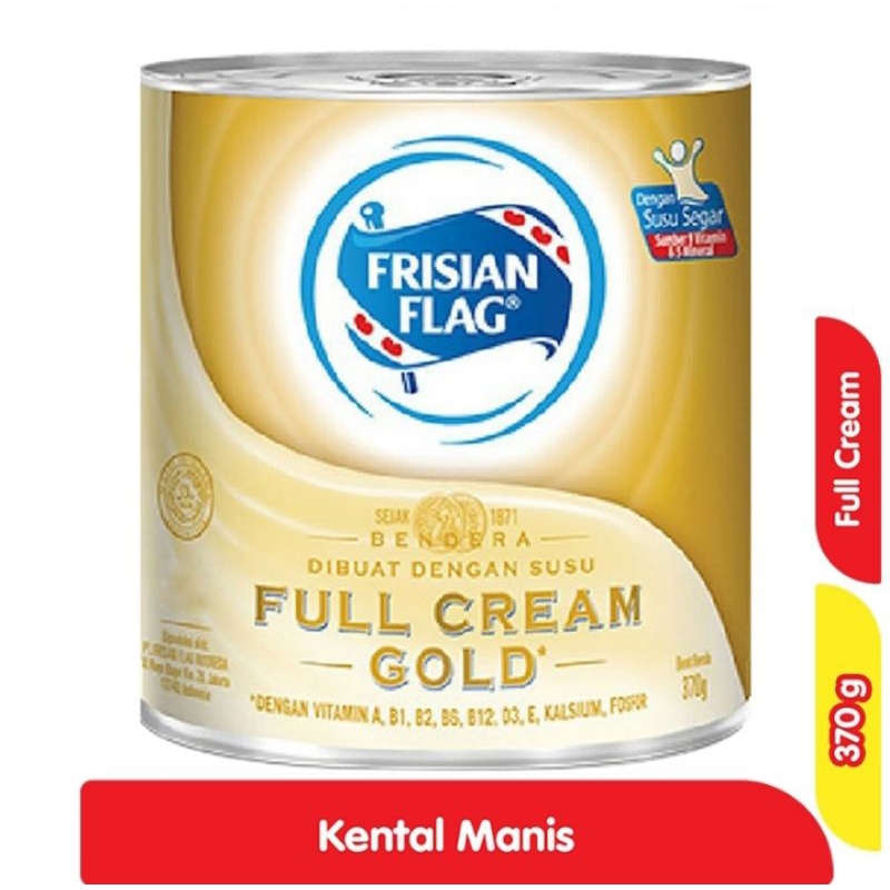 

FRISIAN FLAG Kental Manis Full Cream Gold 370 g