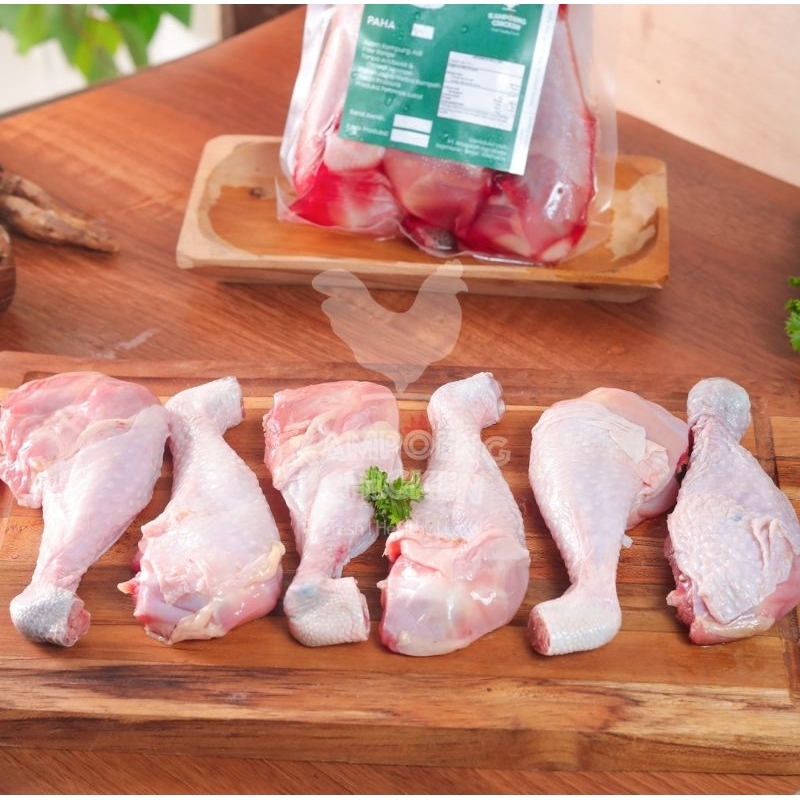 

Ayam Kampung Probiotik paha bawah mentah/drumstick/ayam organik frozen