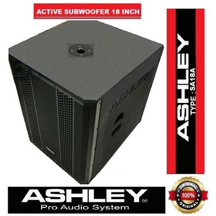 Speaker Subwoofer Aktif Ashley 18 Inch Ashley SA18A - Ashley SA 18A