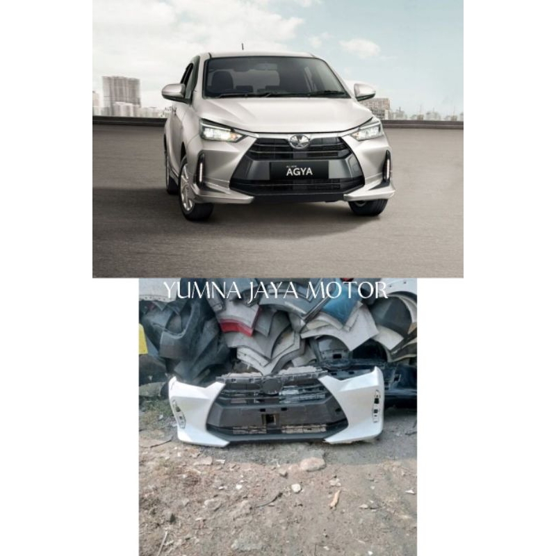 bemper depan Agya tahun 2023