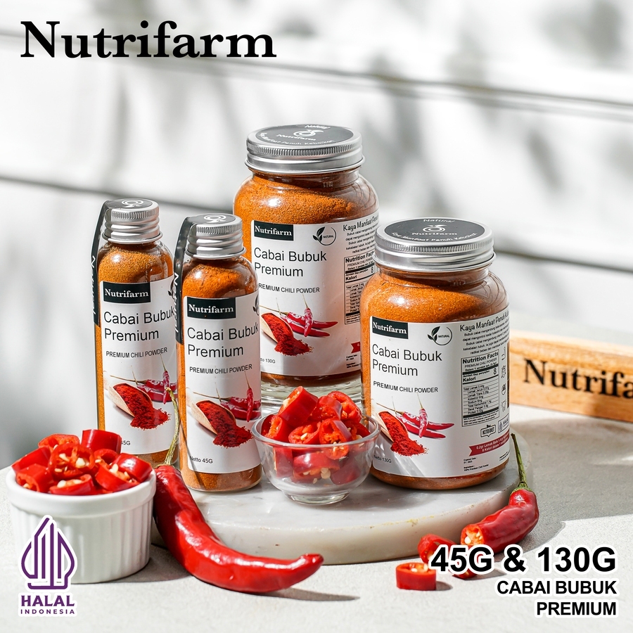 

CABAI BUBUK HALUS PREMIUM 45G 130G/CABE BUBUK ORIGINAL