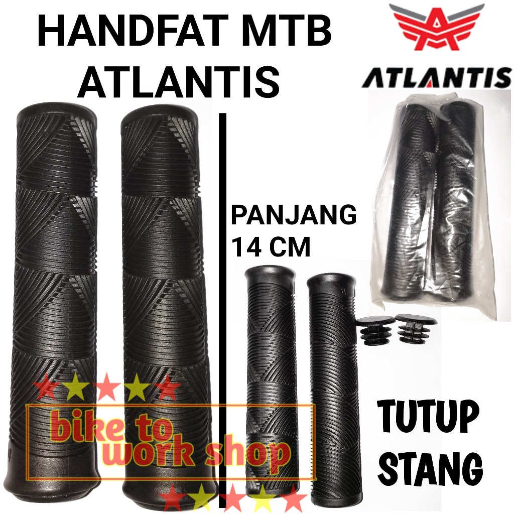 Hand Grip / Hand Pad Handfat Stang Sepeda Odessy tipe 2604 2722 HTM