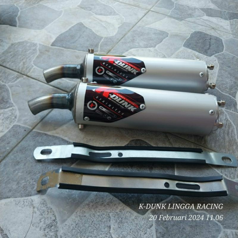 Slincer Knalpot 2 tak Ninja RR RX King Mini trail FIZ R