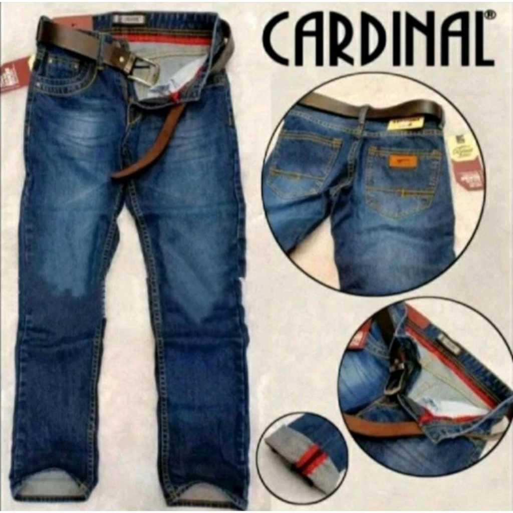 Celana Panjang Cardinal Kardinal Jeans Pria-PROMO Jeans CARDINAL Original//Celana CARDINAL Original 