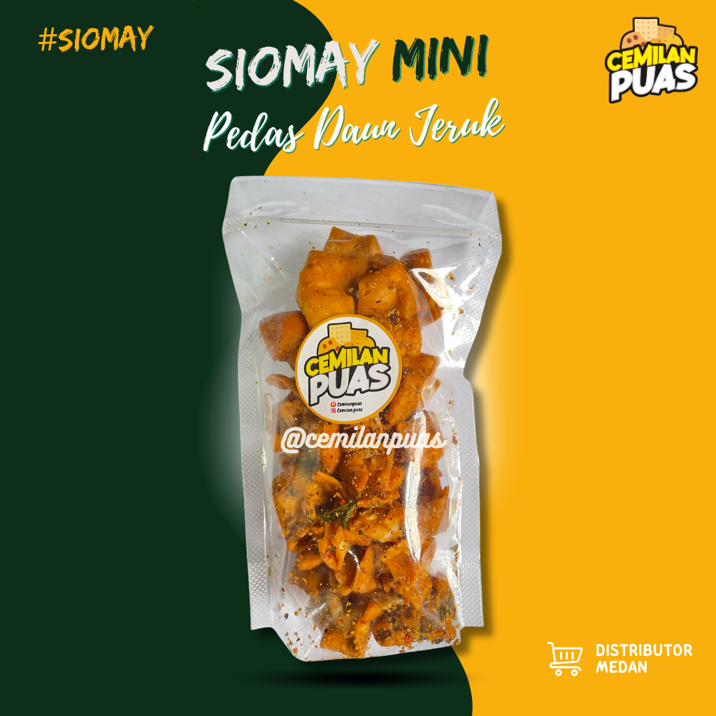 

[READY MEDAN] Siomay Mini Pedas Daun Jeruk 100gr Pedas Asin Cikruh Gurih Renyah