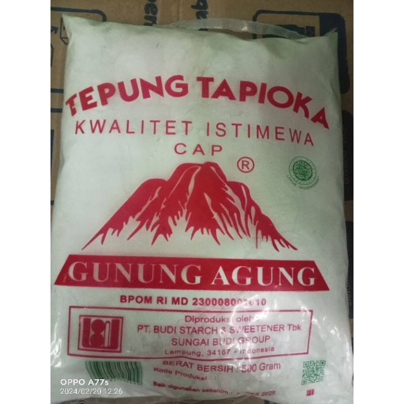 

Tepung Tapioka Gunung Agung