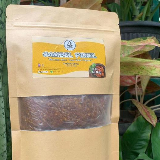 

Sambel Pecel Rasa Medium Spicy (Pedas Sedang) 500gr
