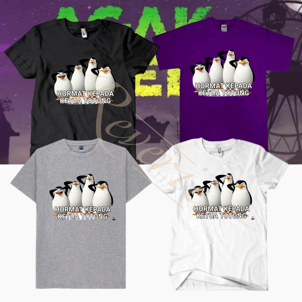 KAOS BAJU FILM AGAK LAEN HORMAT KEPADA KETUA TOTONG TSHIRT MEME KOCAK VIRAL AGAKLAEN THE MOVIE OKI B