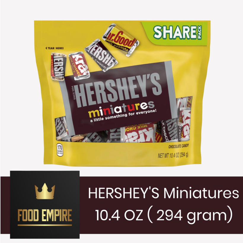 

HERSHEYS Miniatures Chocolate 10.4 oz | Cokelat Hershey's Share Pack