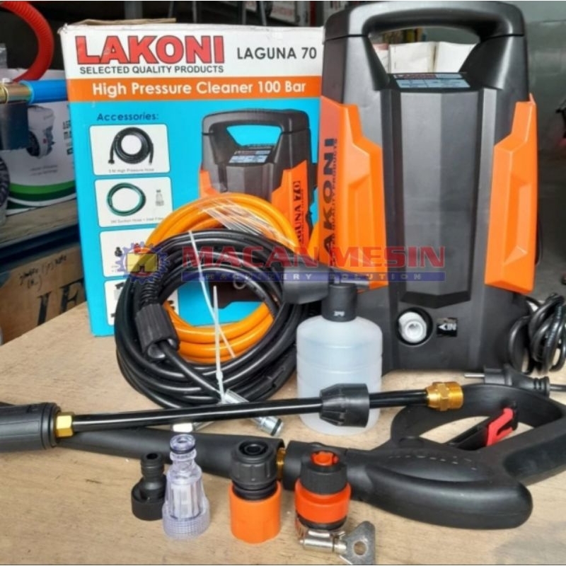 JET CLEANER LAKONI LAGUNA 70 / MESIN CUCI SEMPROT MOBIL MOTOR