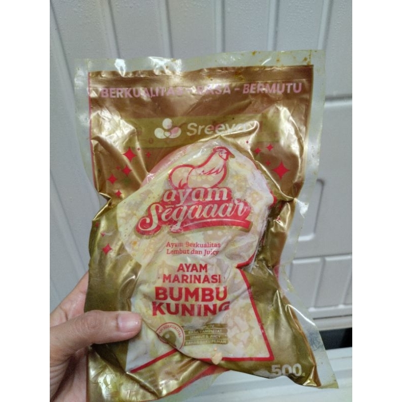 

Sreeya Ayam Marinasi Bumbu Kuning uk 500gr