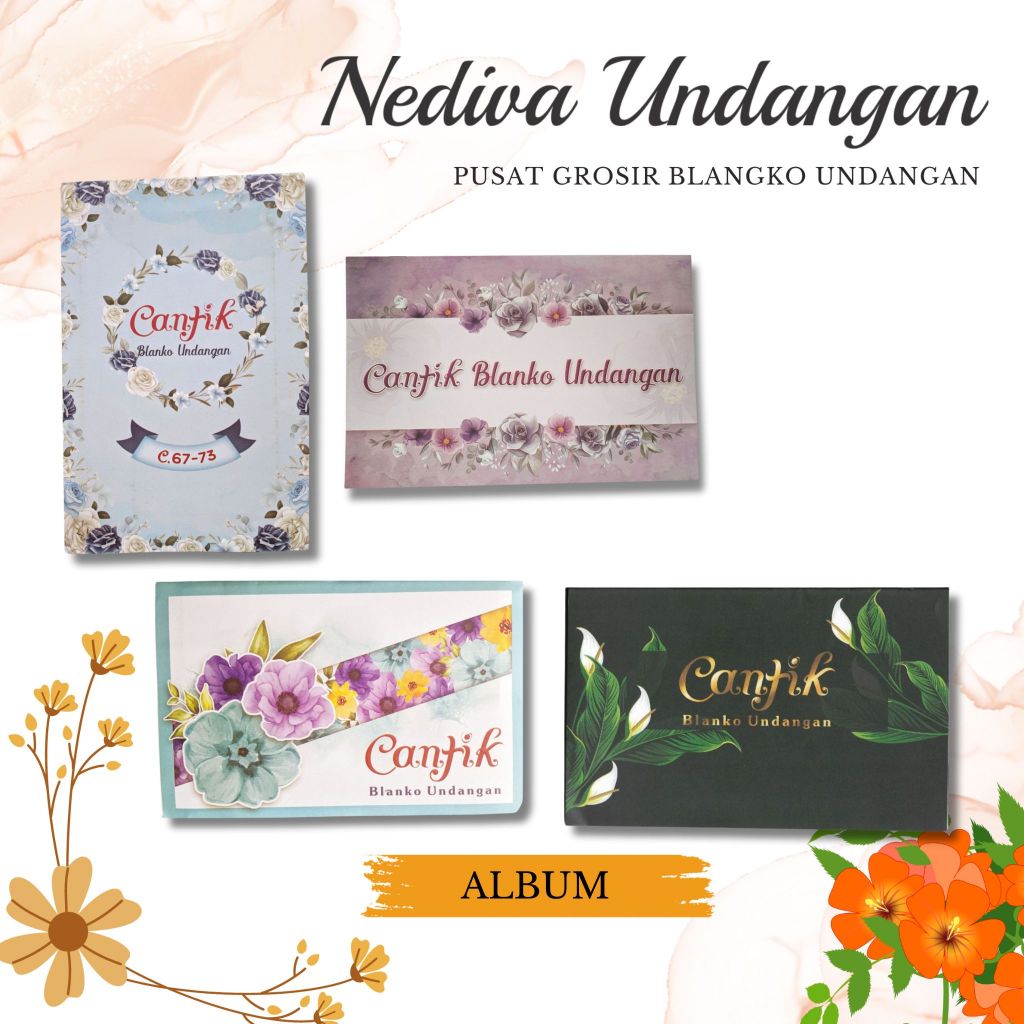 Album Katalog Blangko Cantik Harga Murah