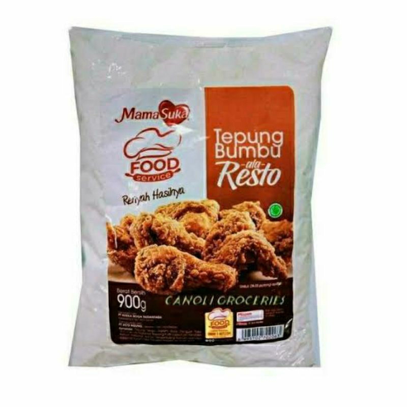 

Mamasuka Tepung Bumbu Ala Resto 900 gr