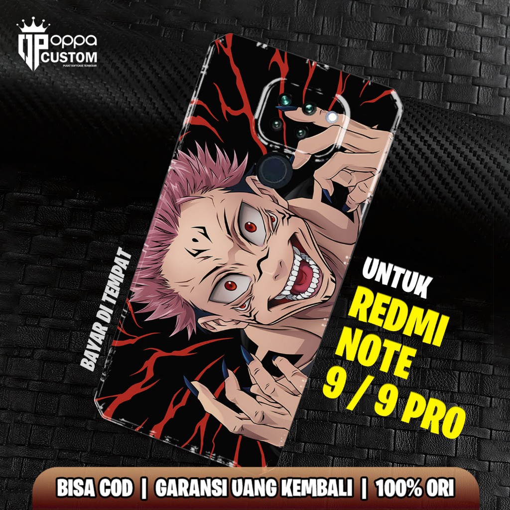 Case Xiaomi Redmi Note 9 / Note 9 Pro - Casing Xiaomi Redmi Note 9 / Note 9 Pro - ( ANIME JUJUTSU KA