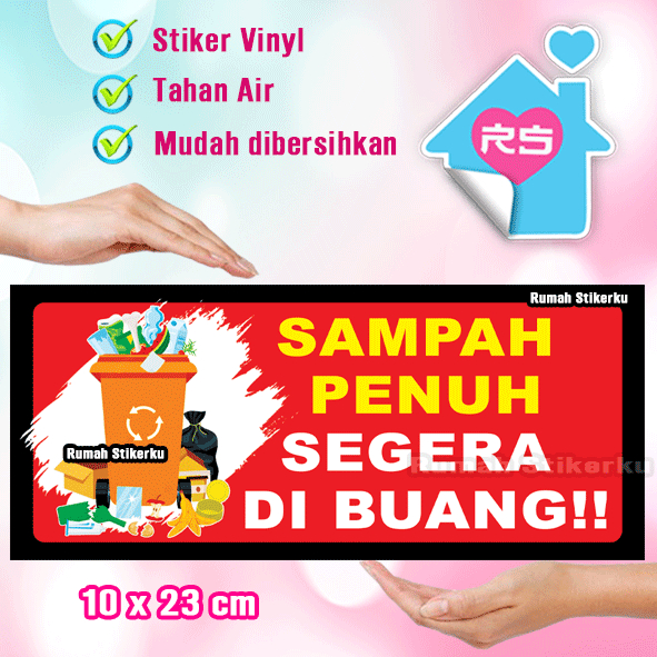

Stiker SAMPAH PENUH SEGERA DIBUANG