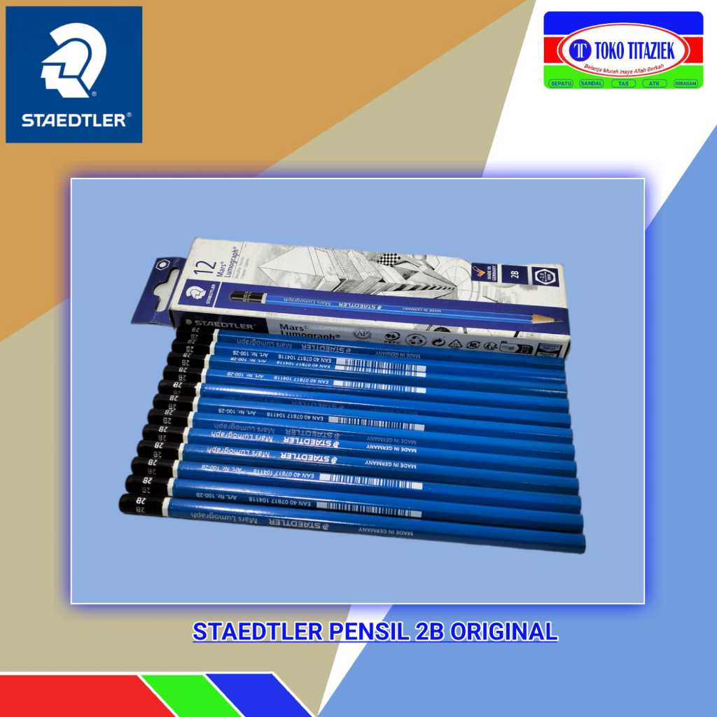 

Staedtler Pensil 2B Original, Mars Lumograph