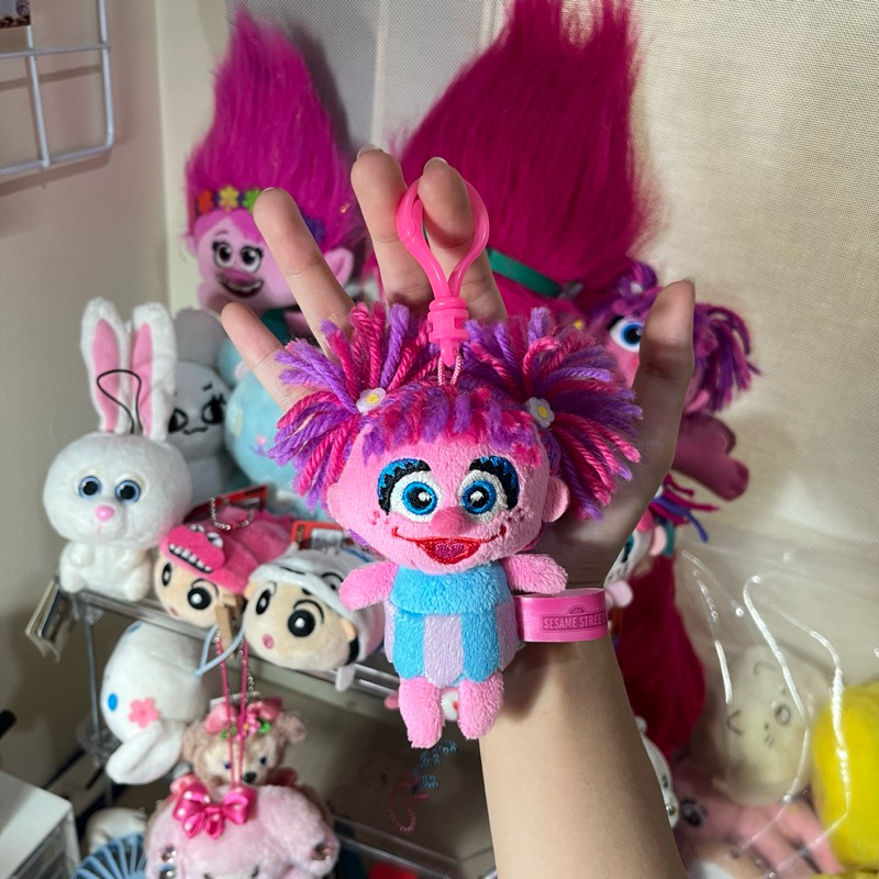 abby cadabby plush keychain ganci