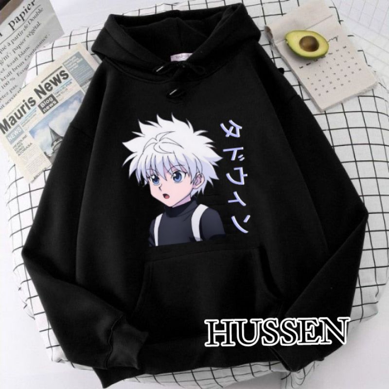 SWEATER HOODIE ANAK MOTIF ANIME KILUA TERBARU UNTUK UMUR 2-12 TAHUN