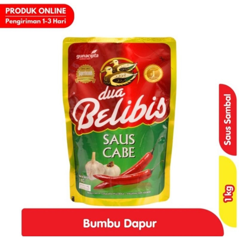 

Dua Belibis Saus Cabe Pouch 1 kg