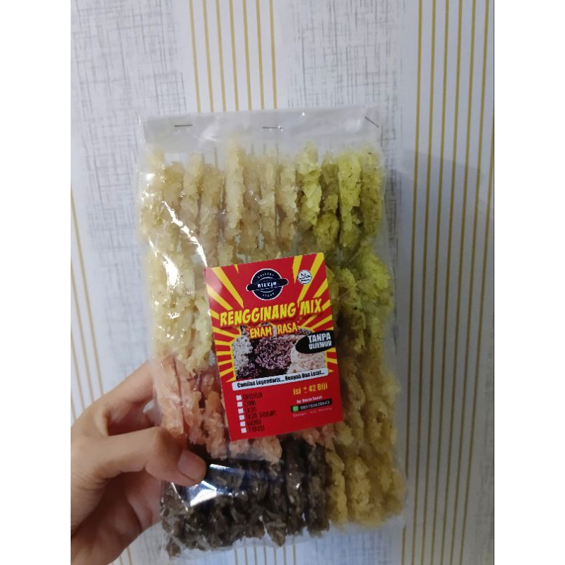 

Rengginang Mentah MIX "Enam Rasa
