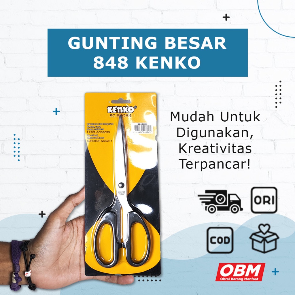 

Gunting Besar 848 Merk Kenko: Presisi dan Efisiensi Terbaik!