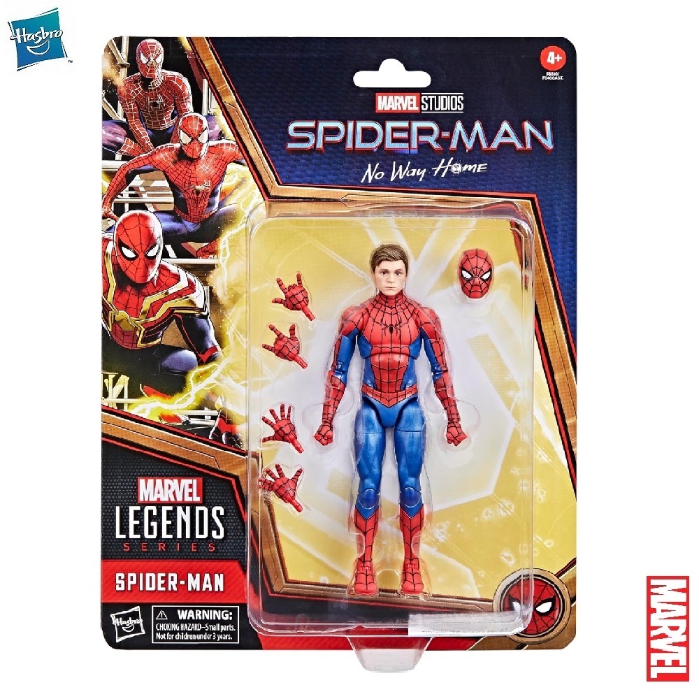 MARVEL Legends Series Retro Spider-Man: No Way Home Movie MCU Spider-Man(Tom Holland) Figure AVSF650