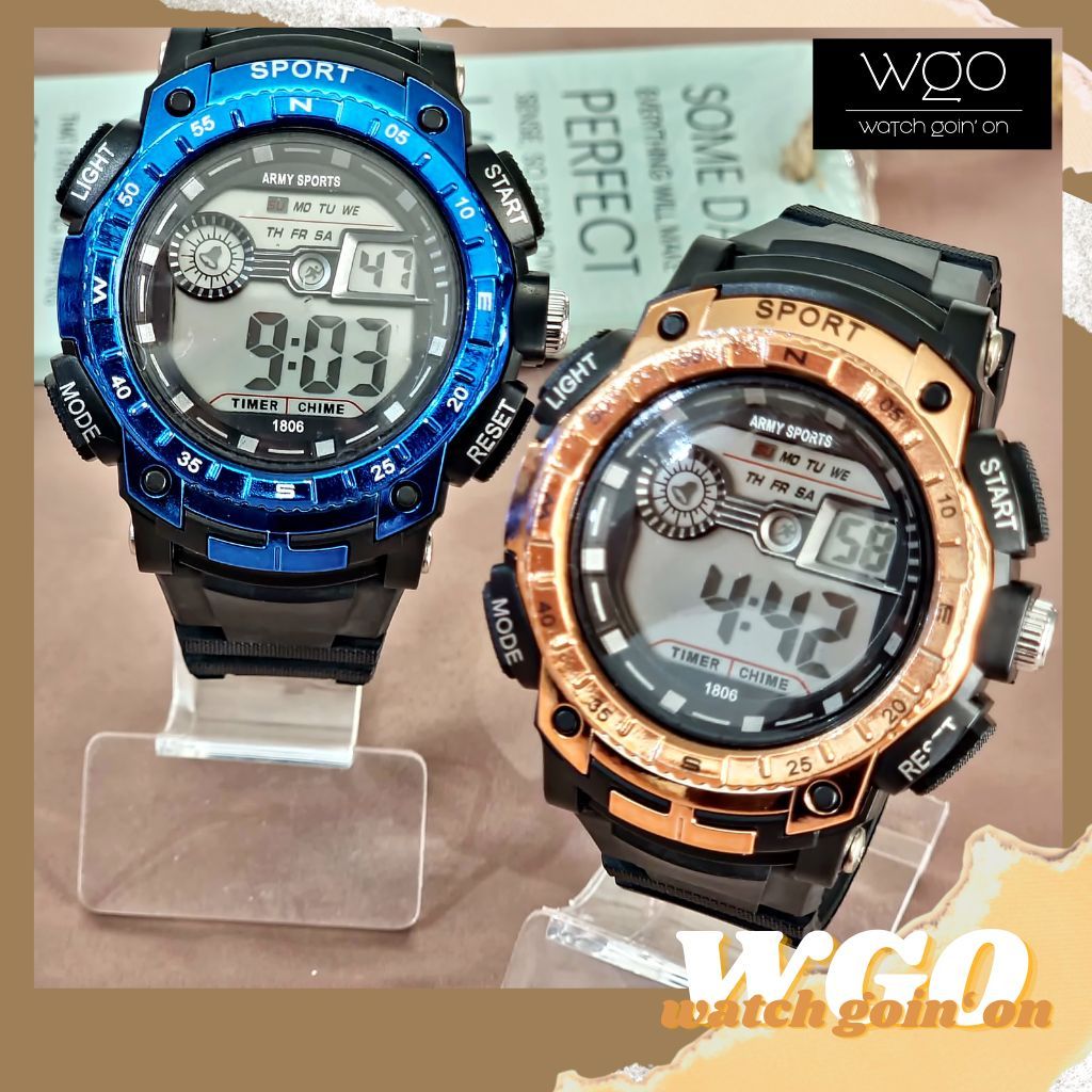 Watch Goin' On x Jam Tangan Pria Army Sports 1806