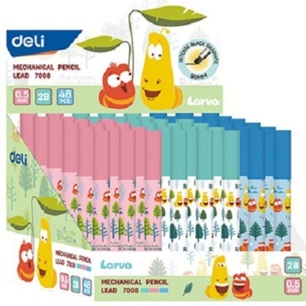 

Deli Mechanical Pencil Leads / Isi Pensil Mekanik 0.5mm - 7008