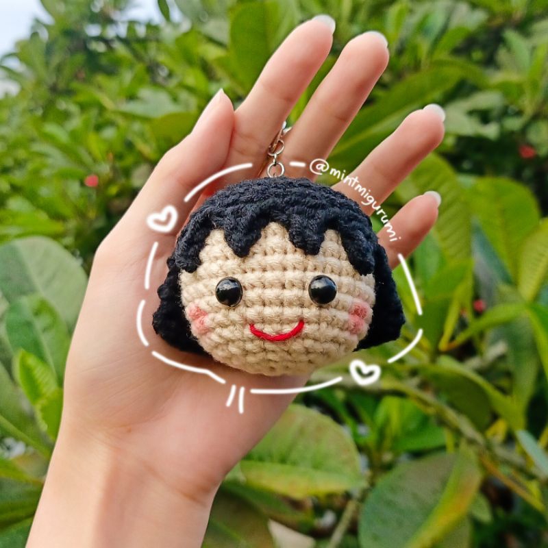 Chibi Maruko Chan - Amigurumi / Boneka Rajut
