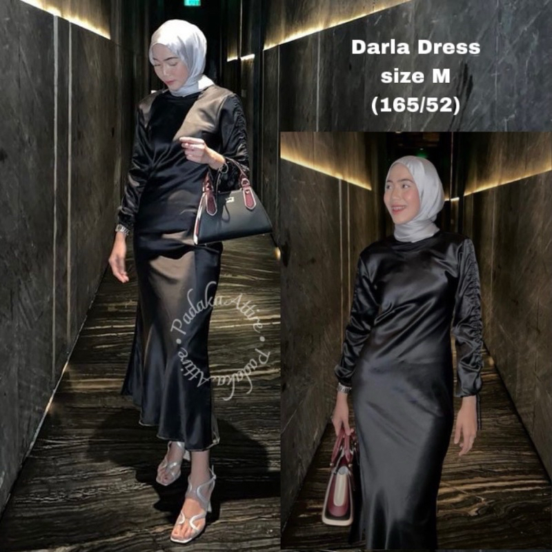DRESS DARLA SILK SATIN - DRESS KONDANGAN