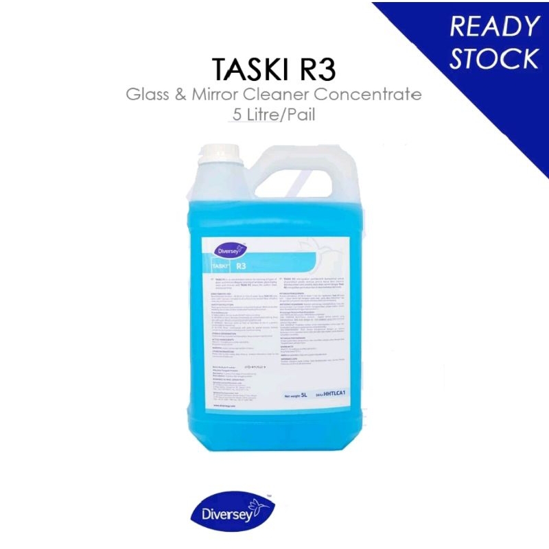 Diversey Taski R3 Concentrate Cleaner For Glass Glass Cleaner Pembersih Kaca Terbaik Dan Berkualitas