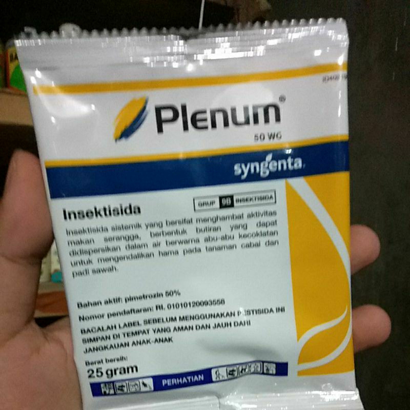 plenum 25gram insektisida wereng