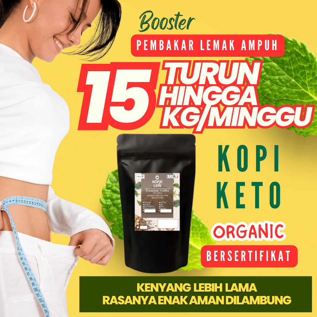 

Kopi Diet Keto Organik Pembakar Lemak Perut Buncit Hempas Racun Tubuh