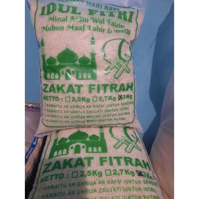 

Beras zakat fitra 3kg