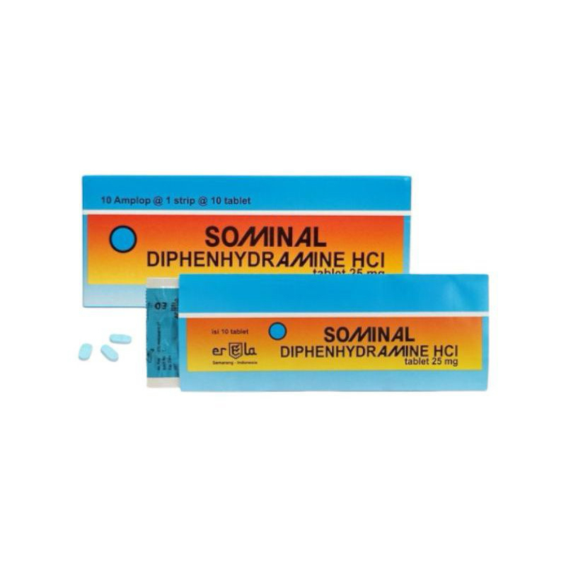 SOMINAL 25 MG BOX 100 TABLET