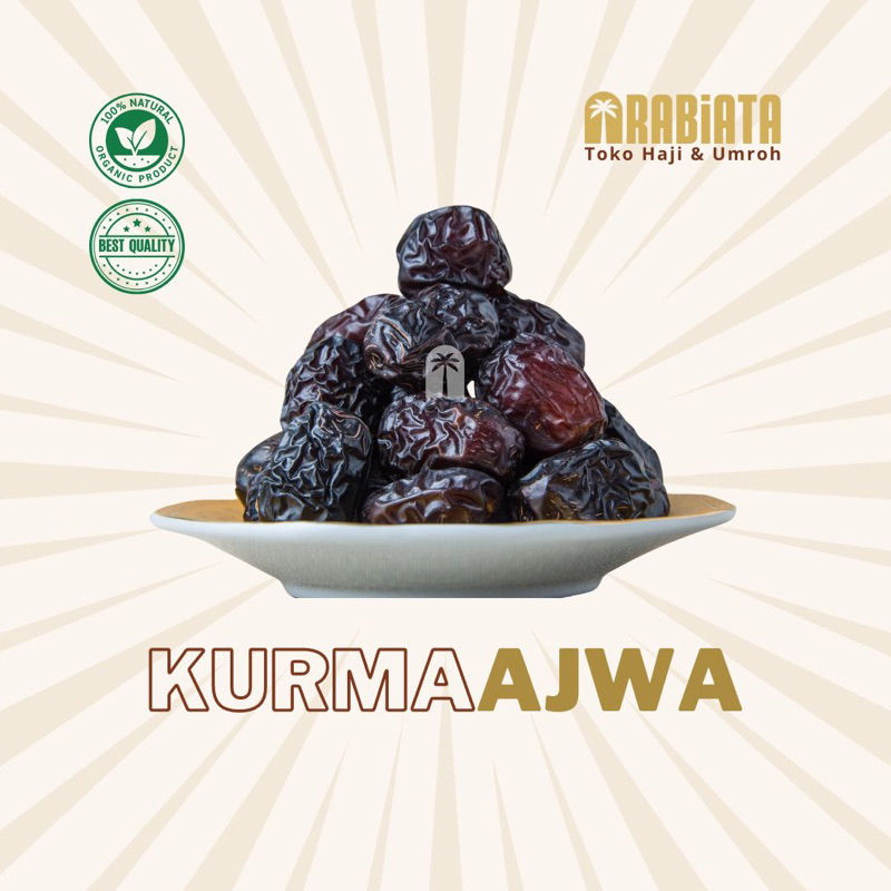 

Kurma AJWA Madinah JUMBO. Kurma Nabi Premium Bergaransi !! Arabiatastore