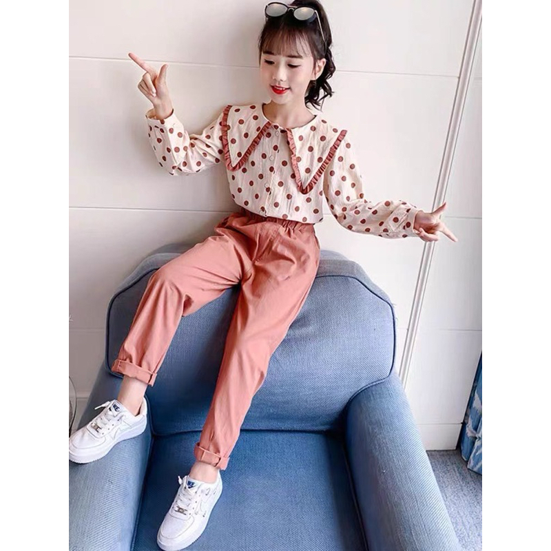 Setcel Anak import polkadot kode071