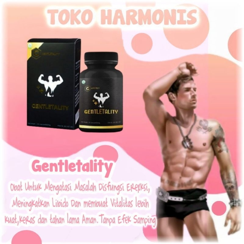GENTLETALITY ASLI 100%  ORIGINAL KAPSUL STAMINA HERBAL