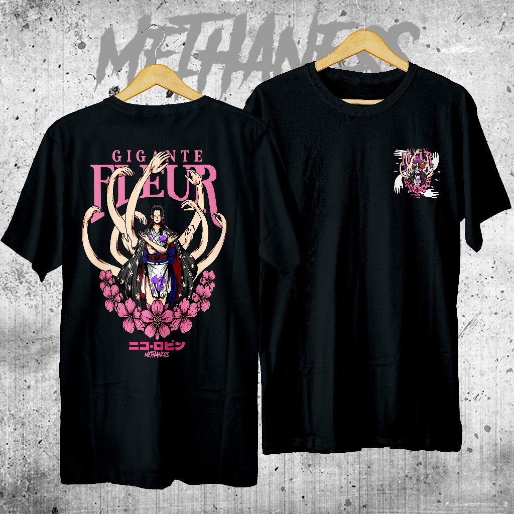 Kaos Anime One Piece Nico Robin / Devil Child Nico Robin Gigante Fleur