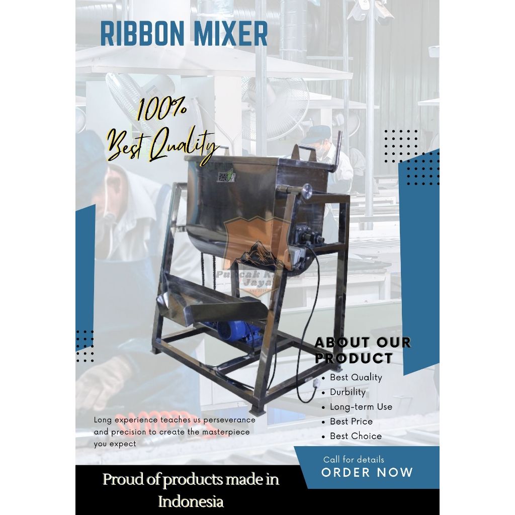 Mixer Stainless Food Grade - Mixer Adonan Kapasitas Besar