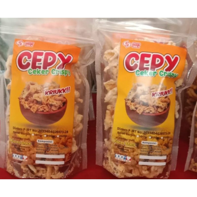 

Cepy/Ceker Crispy 250g