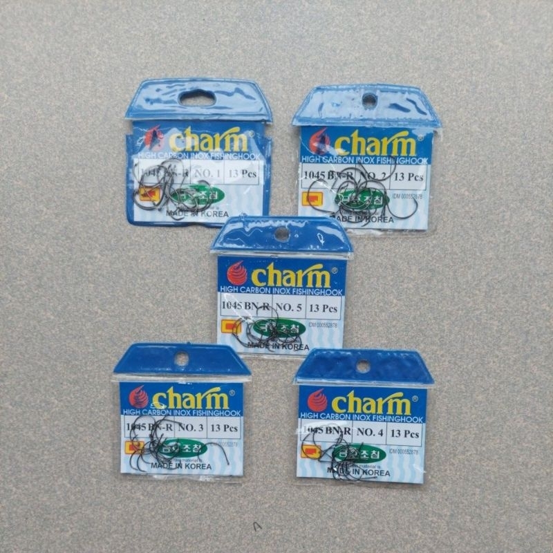 mata kail udang charm 1045 pake wit