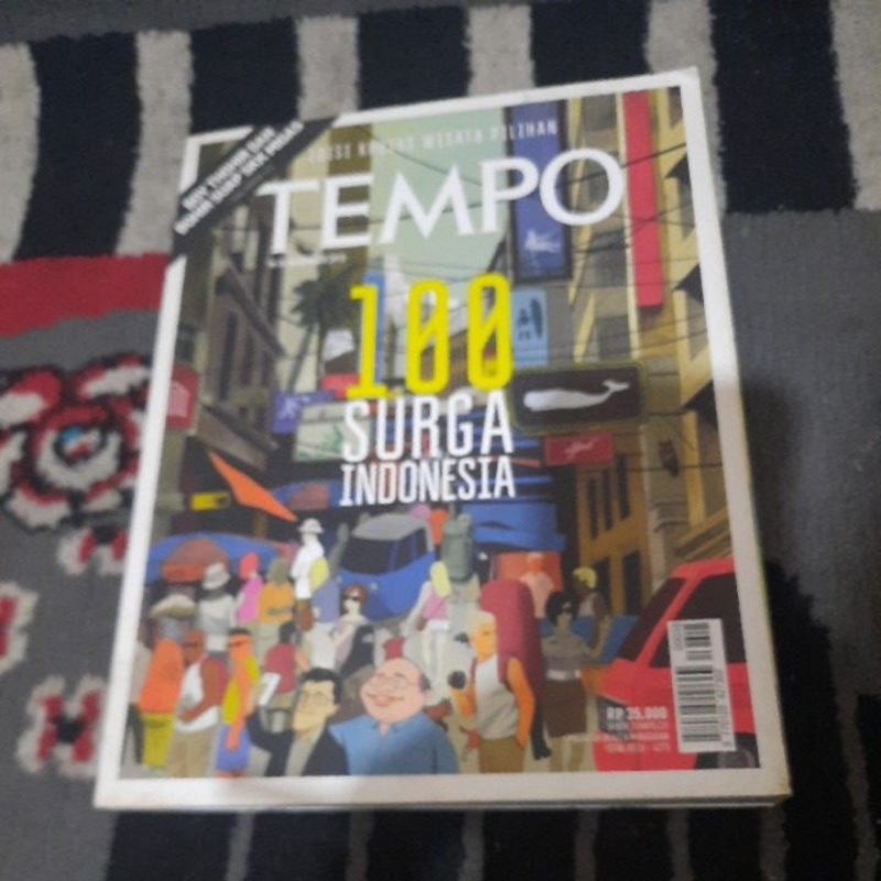 MAJALAH EDISI KHUSUS TEMPO - 100 SURGA DI INDONESIA