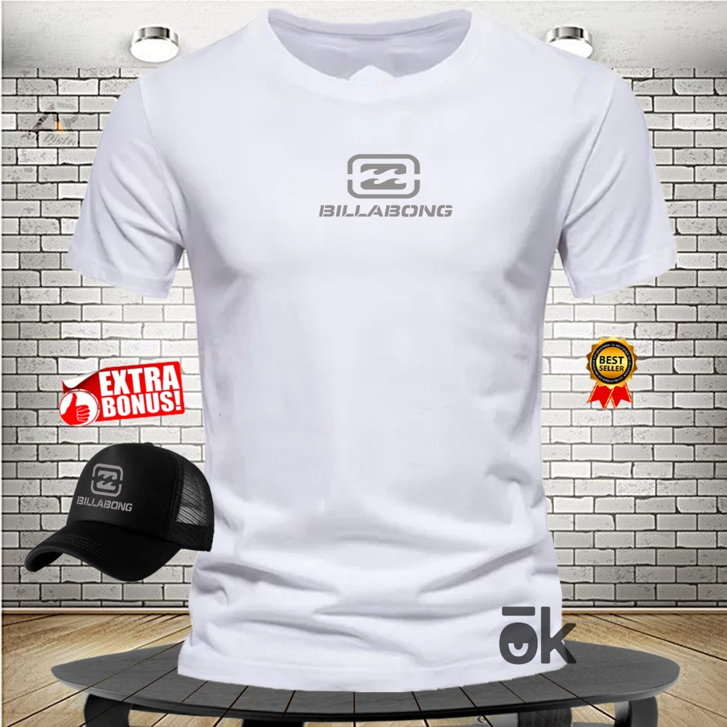 GRATISTOPIKAOS KERAH POLO SHIRT KAOS POLO BILLABONG 78 TEKS SILVER QUALITY PREMIUM//POLO IMPORT//POL