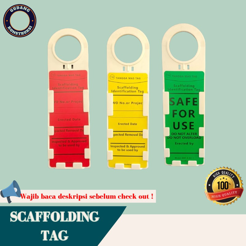 Scaffolding Tag