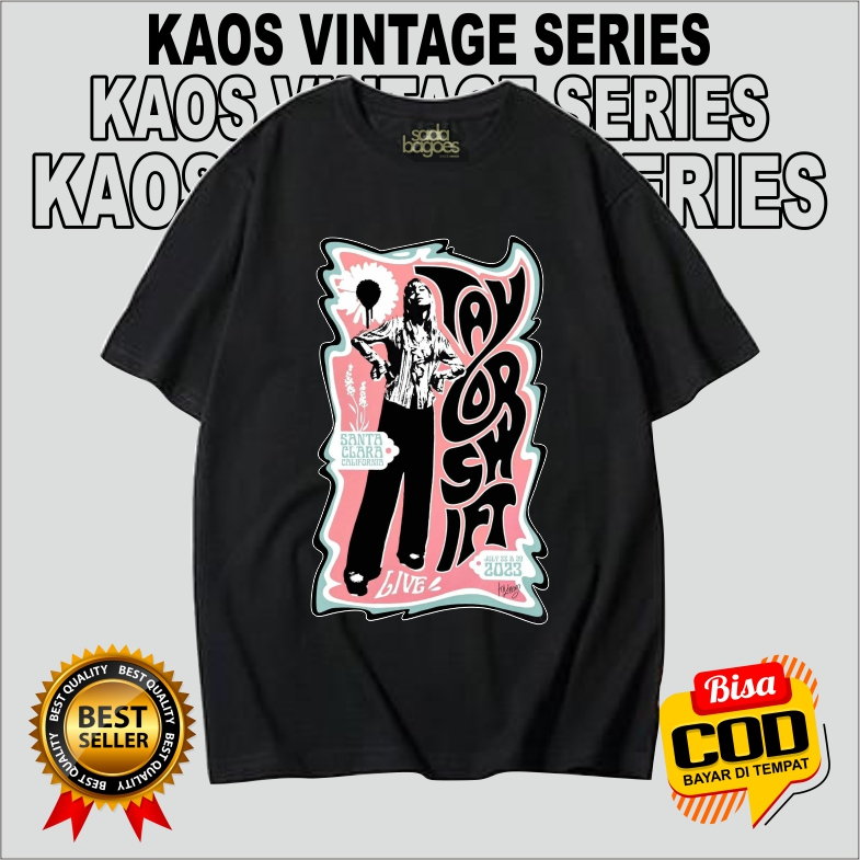 SDBGCSTM Kaos Baju Tshirt Band Taylor Swift The Exes Tour - Kaoc Vintage Taylor Swift