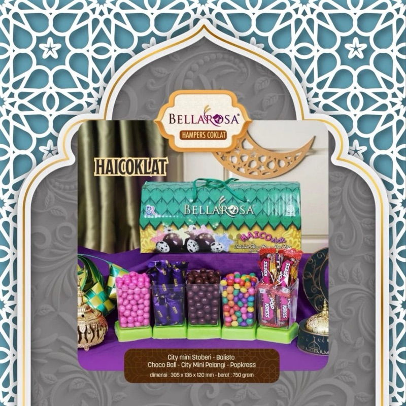 

terbaru!!! HAMPERS COKLAT LEBARAN BELLAROSSA BELAROSA PAKET HAICOKLAT