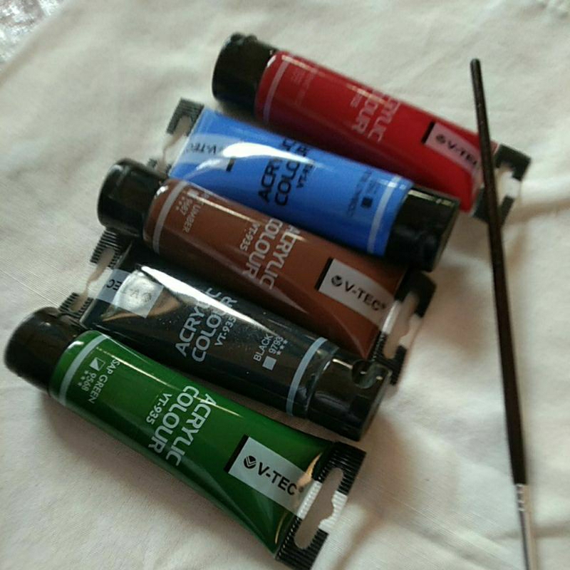 

cat acrylic colour