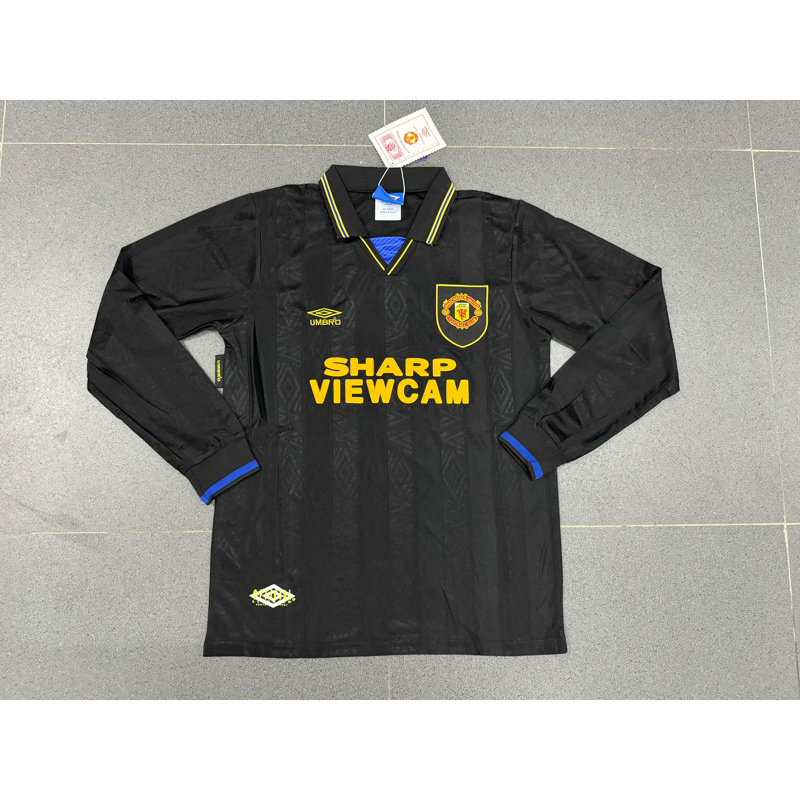 (LONG SLEEVE) RETRO | JERSEY RETRO MU KUNGFU HITAM 1994 GRADE ORI